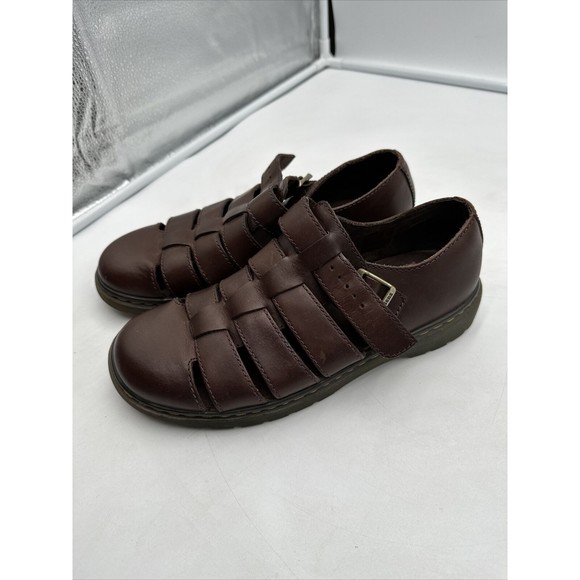 Dr Martens Fenton tan brown leather fisherman sandals men\'s UK 7 EU 41 US 8 main image 4